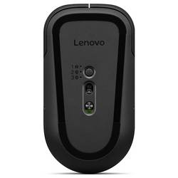 Lenovo Pro Plus 6050 optická myš, přenos bezdrátový, 10 tlačítko, 4000 dpi, černá