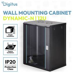 Digitus DN-37113 19 skříň pro datové sítě 16 U černá, černá (RAL 9005)