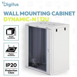 Digitus DN-37112 19 skříň pro datové sítě 16 U šedá, šedá (RAL 7035), světle šedá, šedobílá (RAL 7035)