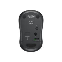 Logitech M240 Silent myš, přenos Bluetooth®, 3 tlačítko, grafitová
