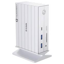 D-Link Dokovací stanice pro notebook Thunderbolt™ 4 DUF-E01/E Podporuje rozlišení 8K při frekvenci 30 Hz (1x) / 4K při 30 Hz (2x), napájení USB-C®