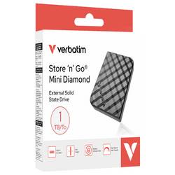 Verbatim Store n Go Mini 1 TB, externí SSD disk, černá