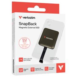 Verbatim 512 GB, externí SSD disk, černá