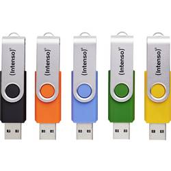 Intenso Office Line USB flash disk Retail 16 GB žlutá, zelená, černá, modrá, oranžová 3543575 USB 3.2 (Gen 1x1)