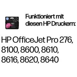 HP Ink 951 originál Single purppurová CN051AE