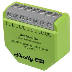 Shelly Dimmer Gen4 Shelly Stmívač Wi-Fi, Bluetooth, ZigBee