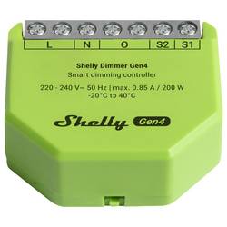Shelly Dimmer Gen4 Shelly Stmívač Wi-Fi, Bluetooth, ZigBee