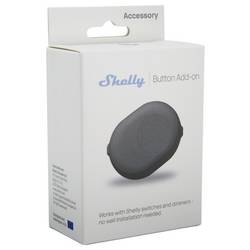 Shelly Button Add-on schwarz Shelly rozšiřovací modul Wi-Fi