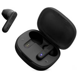 JBL Wave Flex špuntová sluchátka (In Ear) Bez kabelu, Bluetooth® stereo černá Nabíjecí pouzdro, Indikátor nabití, odolná vůči vodě sportovní
