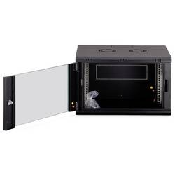 Digitus DN-19 07-U-EC-SW 19 nástěnná rozváděcí skříň (š x v x h) 600 x 416 x 450 mm 7 U černá (RAL 9005)