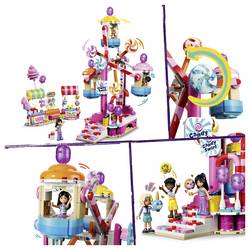 42700 LEGO® FRIENDS Kolečko na muffin; hračky pro zábavní parky na napodobeniny s 3 hracích figurkami a množstvím vavého příslušenství