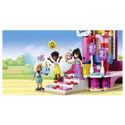 42700 LEGO® FRIENDS Kolečko na muffin; hračky pro zábavní parky na napodobeniny s 3 hracích figurkami a množstvím vavého příslušenství