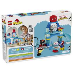 10464 LEGO® DUPLO® Marvel Team Sprideys velitelství; hračka pro rozvoj; 4 figurek pro hru superhrdiny