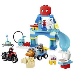 10464 LEGO® DUPLO® Marvel Team Sprideys velitelství; hračka pro rozvoj; 4 figurek pro hru superhrdiny