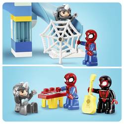 10464 LEGO® DUPLO® Marvel Team Sprideys velitelství; hračka pro rozvoj; 4 figurek pro hru superhrdiny