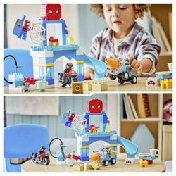 10464 LEGO® DUPLO® Marvel Team Sprideys velitelství; hračka pro rozvoj; 4 figurek pro hru superhrdiny