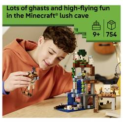 21597 LEGO® MINECRAFT Ghastovací stanice; stavebnice s ghast a skeletem; dekorace na stůl pro videohry