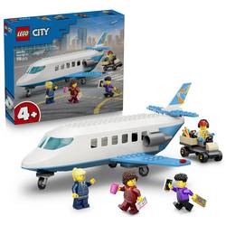 60492 LEGO® CITY Osobní jet; sada s odletováním, zavazadlovým vozem a 4 minifigurami