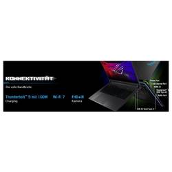 Asus herní notebook ROG Strix G18 45.7 cm (18 palec) 2.5K Intel® Core™ Ultra 9 290HX Plus 16 GB RAM 1 TB SSD německá, QWERTZ Intel Intel grafika Nvidia NVIDIA