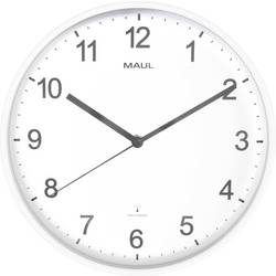 Maul 9054602 DCF nástěnné hodiny 30.5 cm x 300 mm x 25 mm x 50 mm, bílá