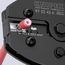 Knipex 97 52 42 6 krimpovací kleště solární konektor, Fotovoltaický konektor