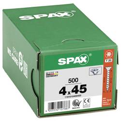 SPAX 1191010400455 šroub ze zápustnou hlavou 4 mm 45 mm T-STAR plus ocel 500 ks