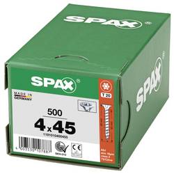 SPAX 1191010400455 šroub ze zápustnou hlavou 4 mm 45 mm T-STAR plus ocel 500 ks