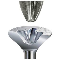 SPAX 1081010400205 šroub ze zápustnou hlavou 4 mm 20 mm křížová drážka Pozidriv ocel galvanizováno zinkem 1000 ks