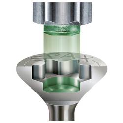 SPAX 1197000400603 šroub ze zápustnou hlavou 4 mm 60 mm T-STAR plus Nerezová ocel 100 ks