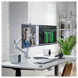 Alogic lide Flexible Dual Arm Flachbildschirm-Tischhalterung držák na stůl pro monitor 1 Displej: (s) 81,3 cm (32) bílá