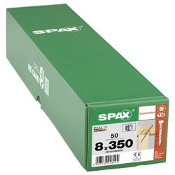 SPAX 1221010803505 sada kulatých šroubů do plechu 8 mm 350 mm T-STAR plus ocel 50 ks