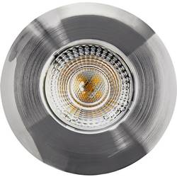 Heitronic 500668 DL7202 LED vestavné svítidlo, LED, pevně vestavěné LED, 5 W, niklová
