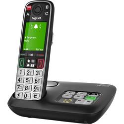 Gigaset EASY 500 bezdrátový telefon pro seniory vč. nouzového terminálu barevný displej černá