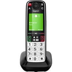 Gigaset EASY 500 bezdrátový telefon pro seniory optická signalizace hovoru barevný displej černá