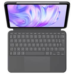 Logitech Combo Touch klávesnice k tabletu včetně ochranného coveru Apple iPad Pro 11-inch (M4) 27,9 cm (11) BookCase grafit