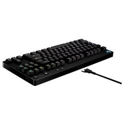 Logitech G PRO kabelový herní klávesnice switch: modrá AZERTY černá