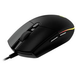 Logitech G102 LIGHTSYNC herní myš, přenos kabelový, 6 tlačítko, 8000 dpi, černá