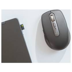 Logitech MX Anywhere 3S laserová myš, přenos Bluetooth®, 6 tlačítko, 8000 dpi, bílá
