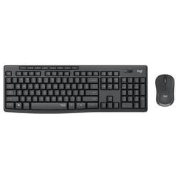Logitech MK295 bezdrátový sada klávesnice a myše s číselnou klávesnicí belgická, AZERTY grafit