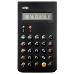Braun 66030 kapesní kalkulačka, na baterii, černá