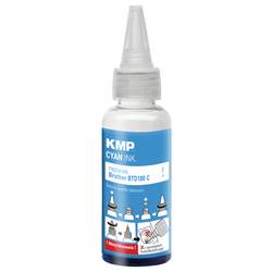 KMP Ink refill náhradní Brother BTD180C kompatibilní azurová 50 ml 1555,0003 1555,0003