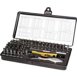 Wiha Micro-bitset 39971 sada bitů, 65dílná, plochý, křížový PH, inbus, TORX, hvězdice Pentalobe, vnější šestihran, 5/32 (4 mm)