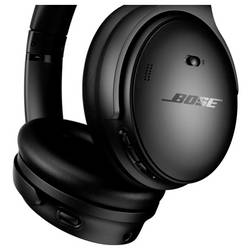 Bose QuietComfort SC sluchátka uzavřená (Over Ear) Bez kabelu, kabelová, Bluetooth® stereo černá Potlačení hluku, Redukce šumu mikrofonu Indikátor nabití,