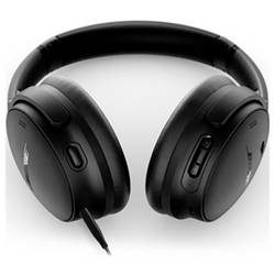 Bose QuietComfort SC sluchátka uzavřená (Over Ear) Bez kabelu, kabelová, Bluetooth® stereo černá Potlačení hluku, Redukce šumu mikrofonu Indikátor nabití,