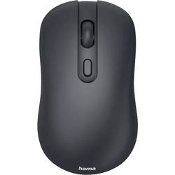 Hama WM-200 optická myš, přenos bezdrátový, 4 tlačítko, 1600 dpi, černá