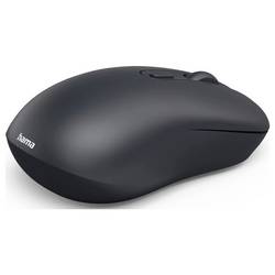 Hama WM-200 optická myš, přenos bezdrátový, 4 tlačítko, 1600 dpi, černá