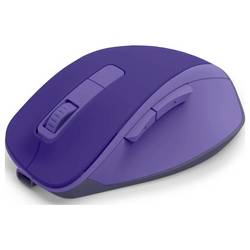 Hama WM-500 optická myš, přenos bezdrátový, 6 tlačítko, 1600 dpi, modrá