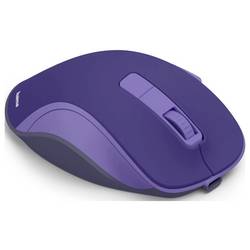 Hama WM-500 optická myš, přenos bezdrátový, 6 tlačítko, 1600 dpi, modrá