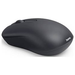Hama WM-100 optická myš, přenos bezdrátový, 3 tlačítko, 1200 dpi, černá