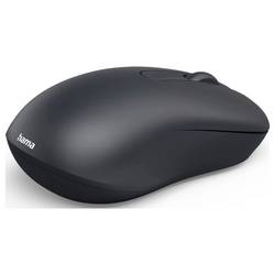 Hama WM-100 optická myš, přenos bezdrátový, 3 tlačítko, 1200 dpi, černá